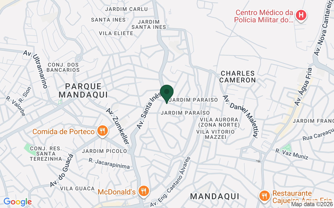 Mapa de Jardim Paraíso · São Paulo · SP