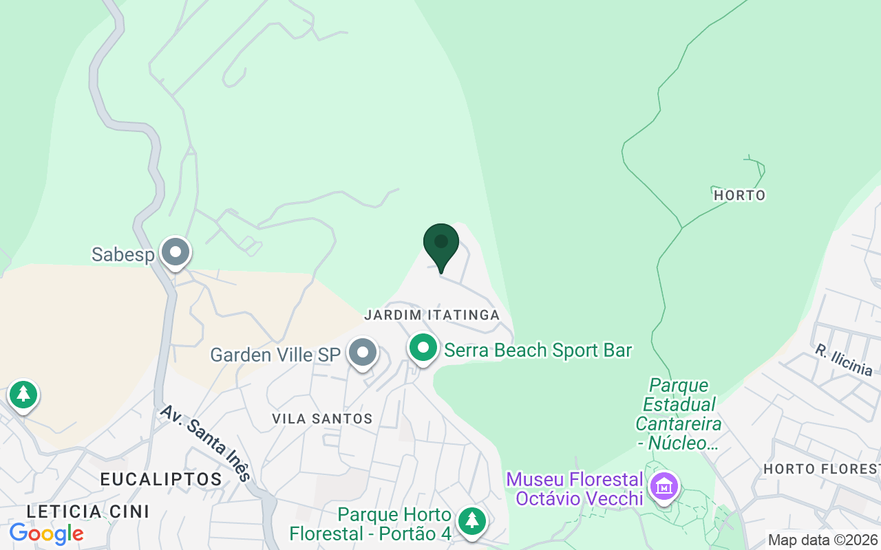 Mapa de Jardim Itatinga · São Paulo · SP