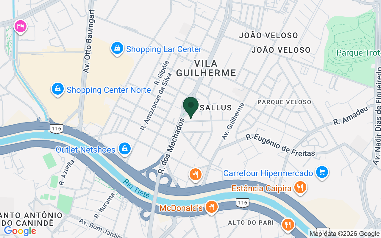 Mapa de Vila Guilherme · São Paulo · SP