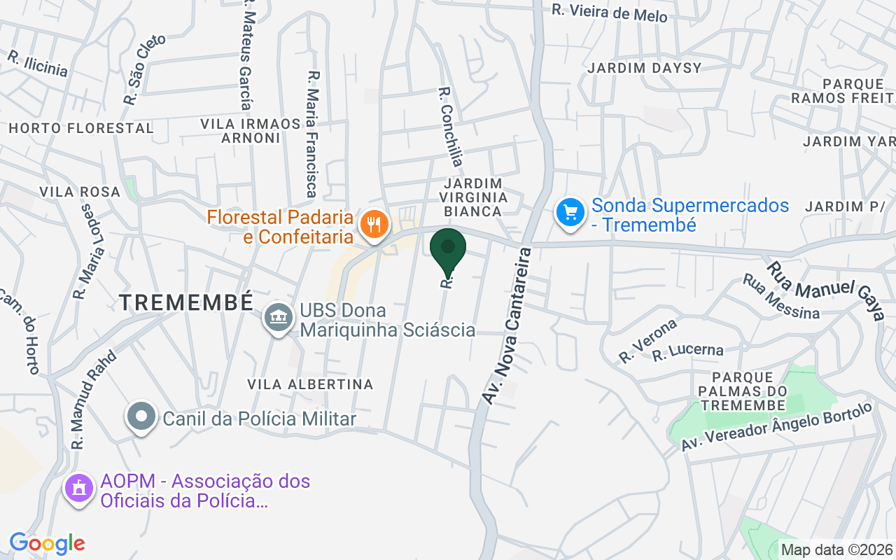 Mapa de Horto Florestal · São Paulo · SP