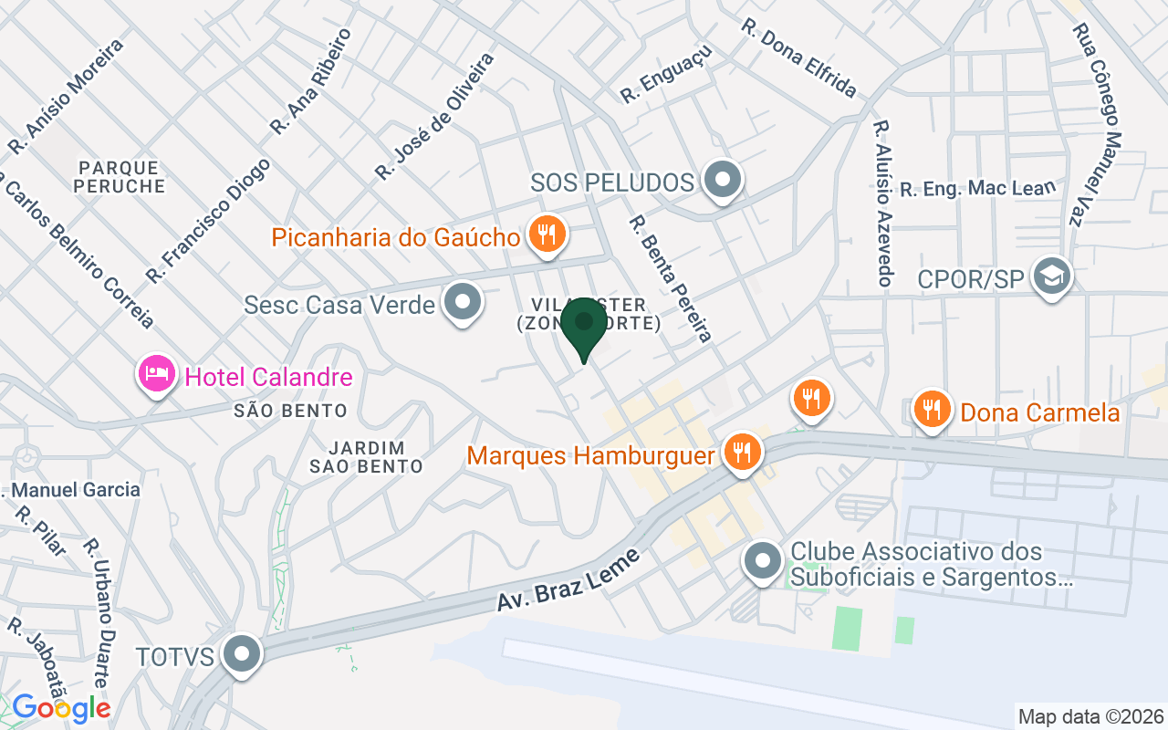 Mapa de Vila Ester (Zona Norte) · São Paulo · SP