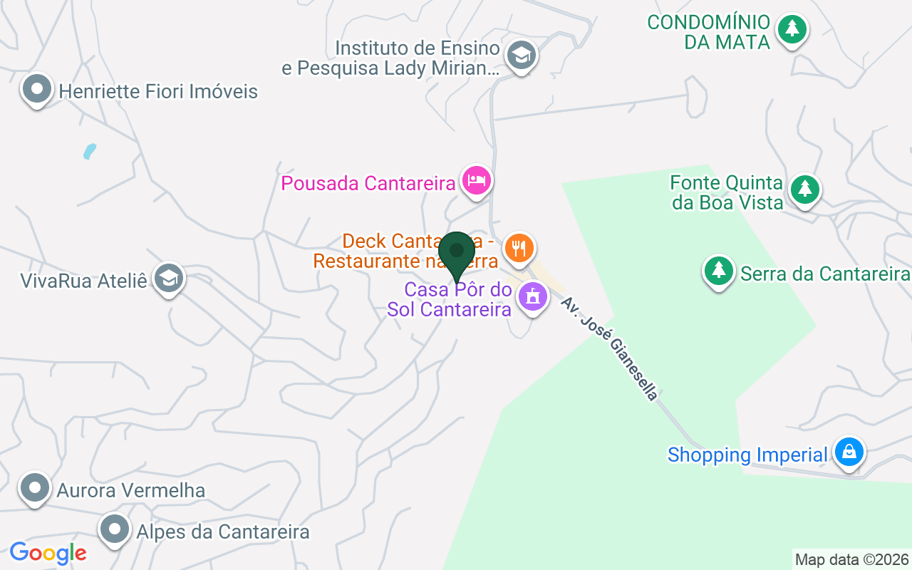 Mapa de Caraguatá · Mairiporã · SP