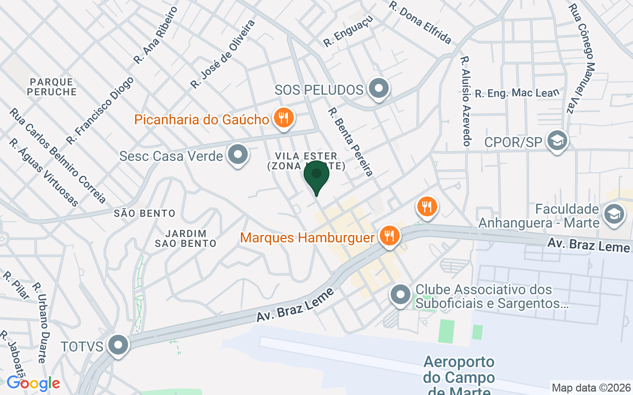 Mapa de Vila Ester (Zona Norte) · São Paulo · SP