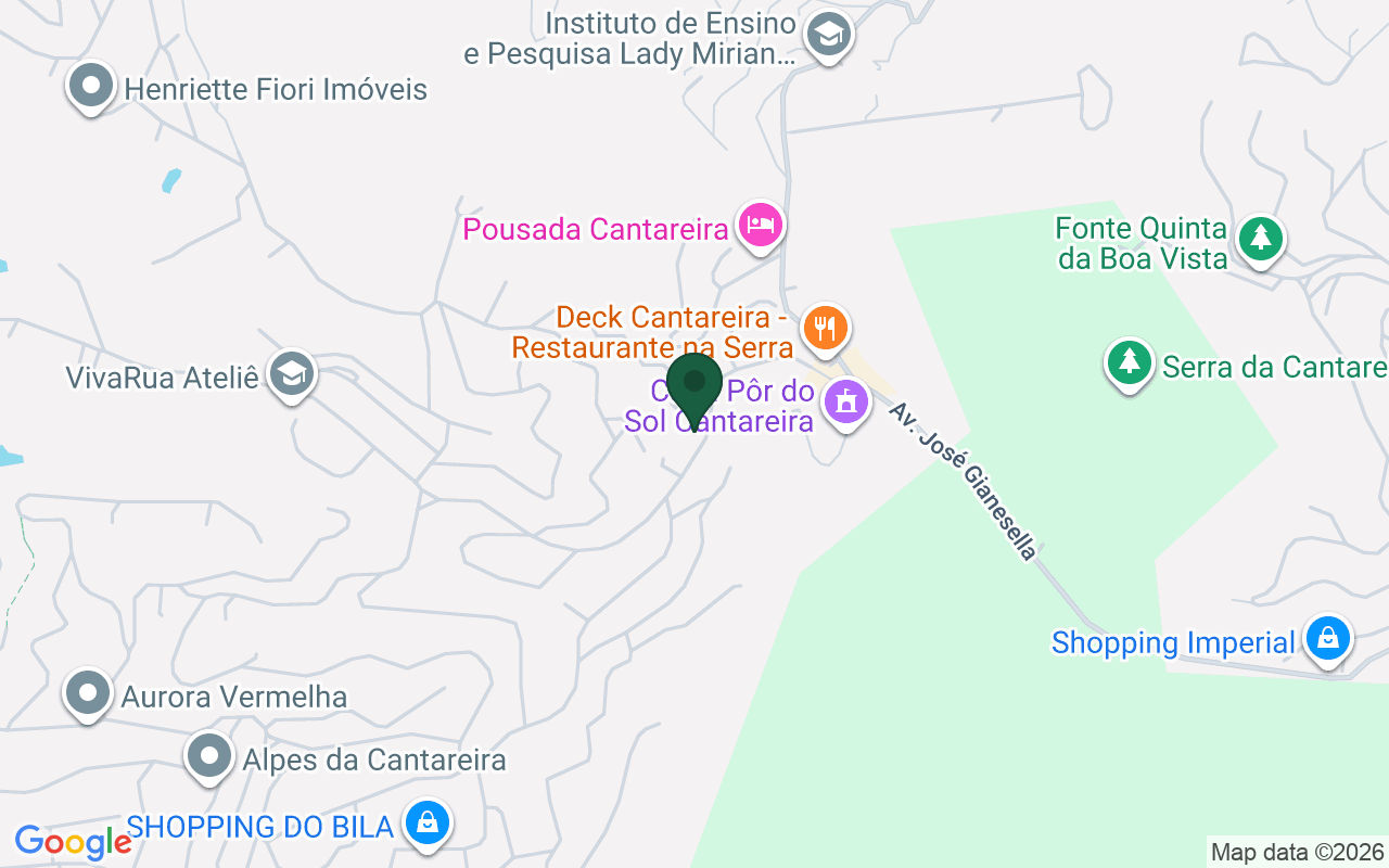 Mapa de Caraguatá · Mairiporã · SP