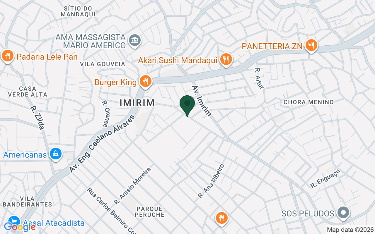 Mapa de Imirim · São Paulo · SP