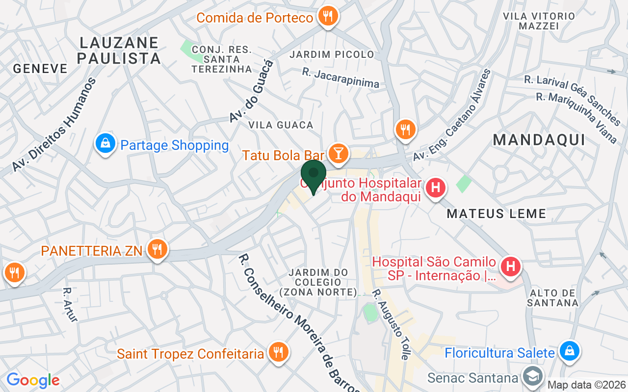 Mapa de Santana · São Paulo · SP