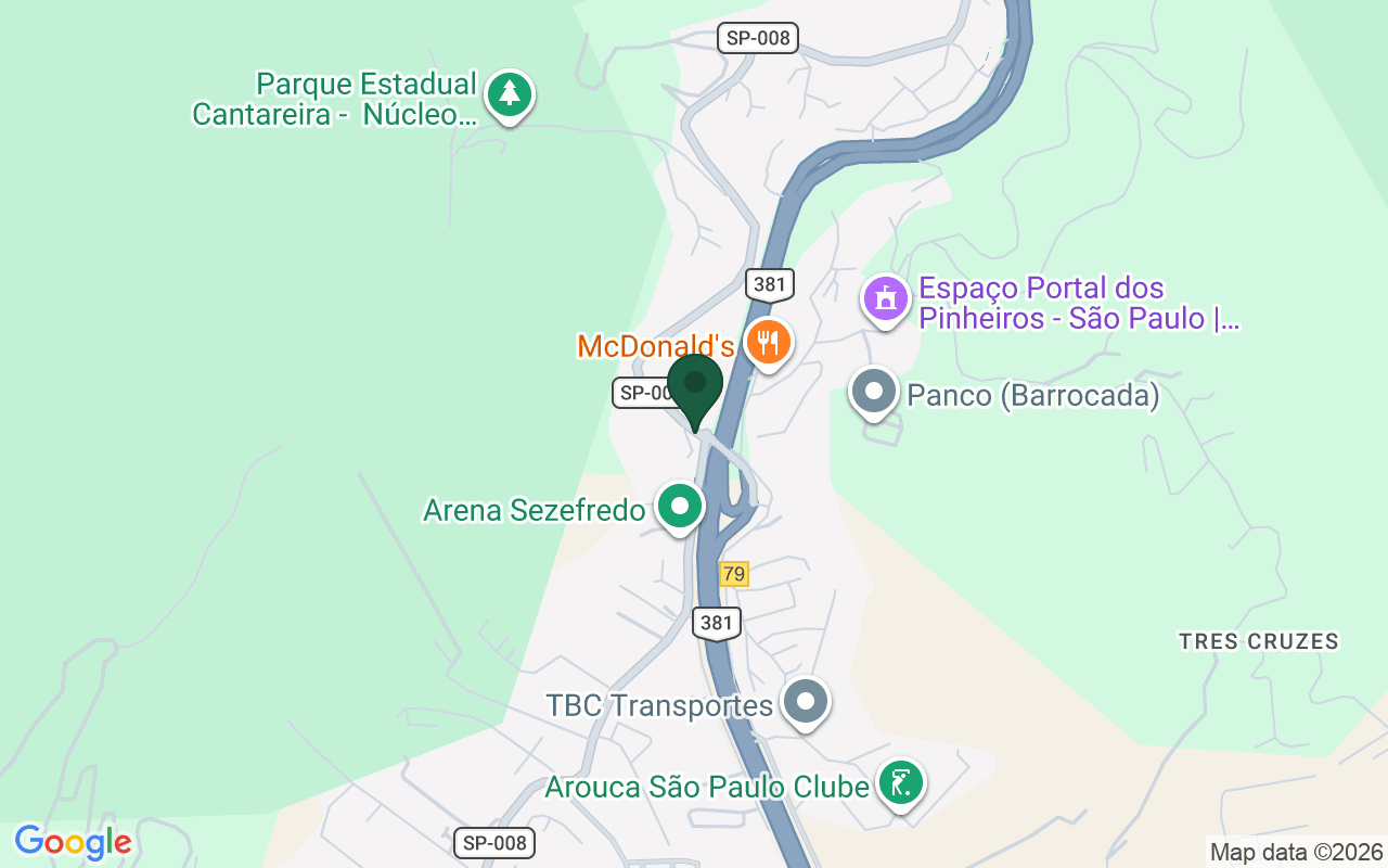 Mapa de Tremembé · São Paulo · SP