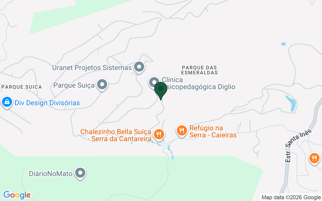 Mapa de Santa Inês · Caieiras · SP