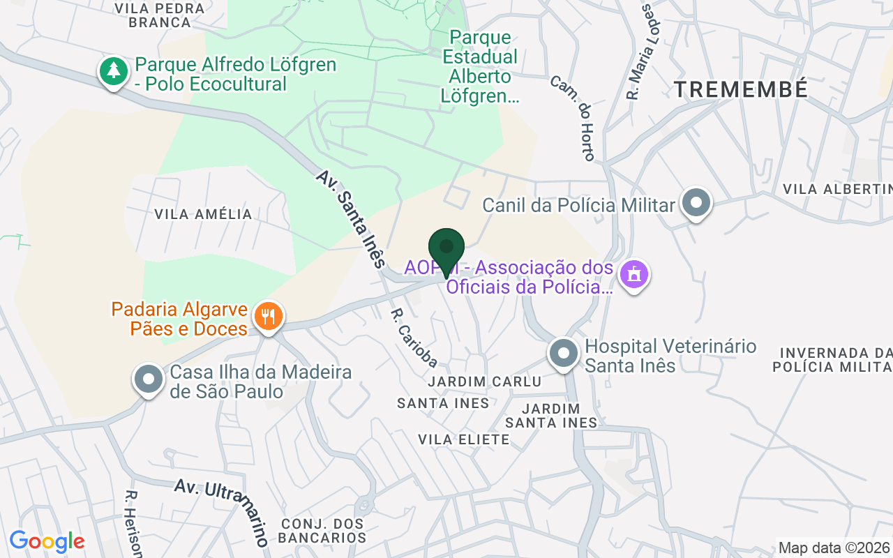 Mapa de Parque Mandaqui · São Paulo · SP
