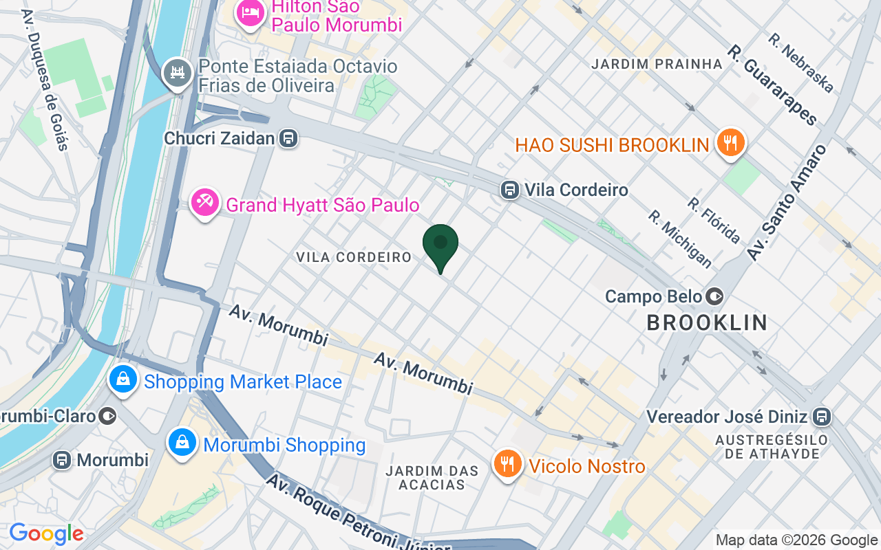 Mapa de Brooklyn · São Paulo · SP
