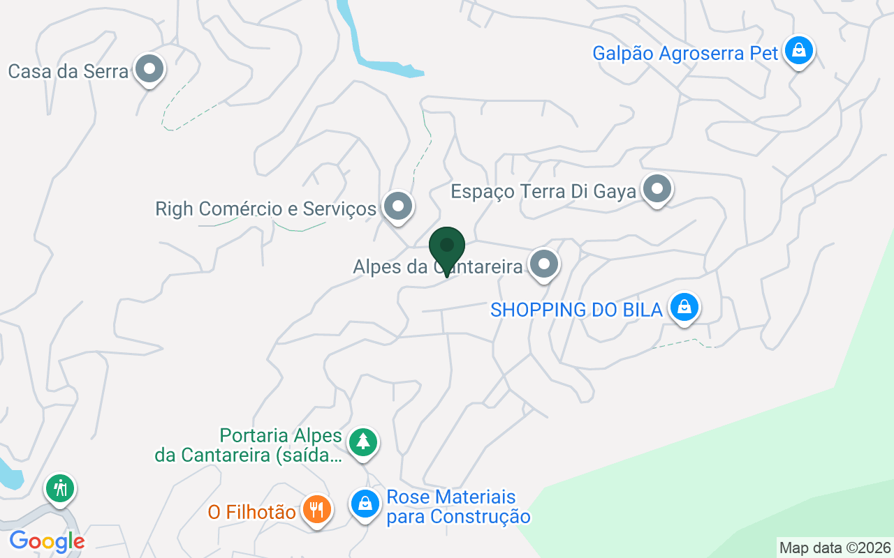 Mapa de Caraguatá · Mairiporã · SP
