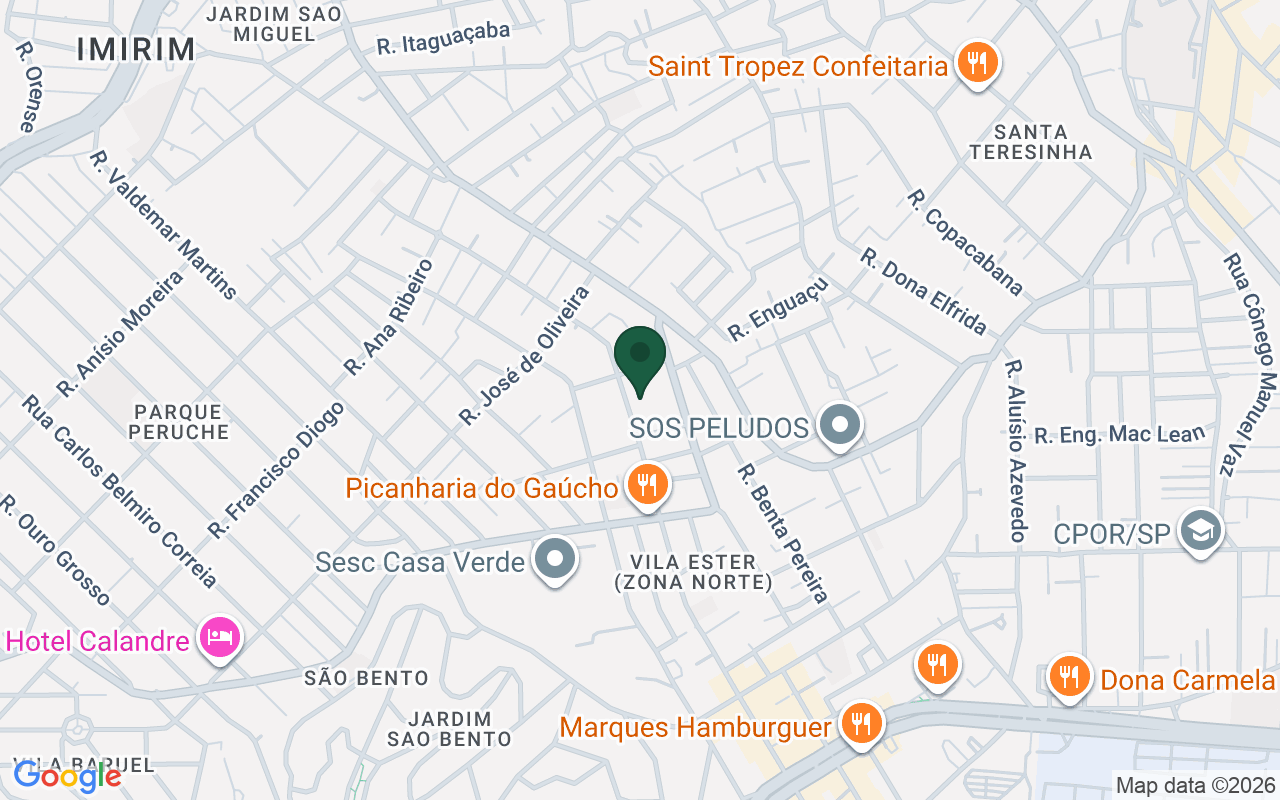 Mapa de Vila Ester (Zona Norte) · São Paulo · SP