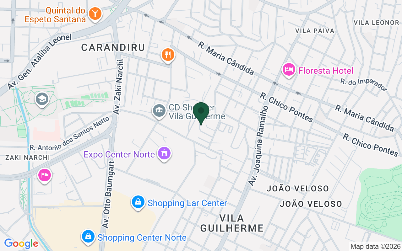 Mapa de Vila Guilherme · São Paulo · SP