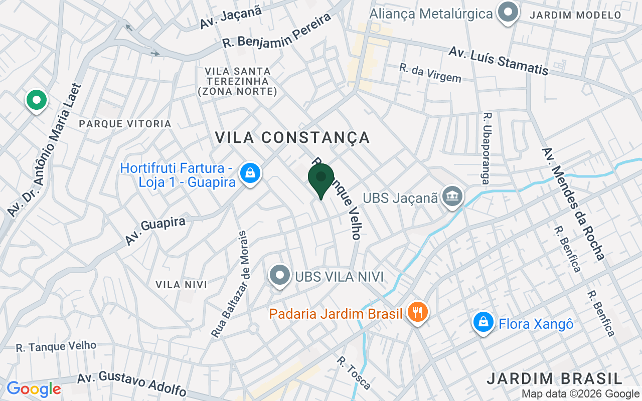 Mapa de Vila Nivi · São Paulo · SP